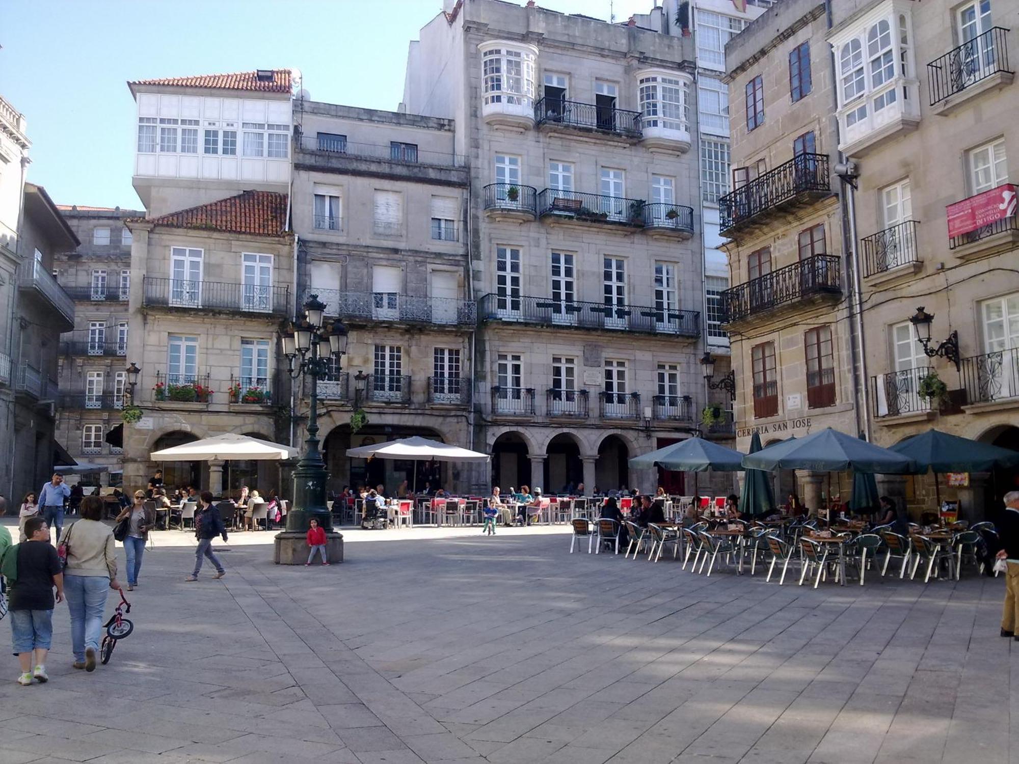Progreso 3 Hab Con Parking Lejlighed Vigo Eksteriør billede